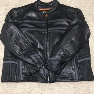 Wilson Leather Contemporary Motorcycle Jacket